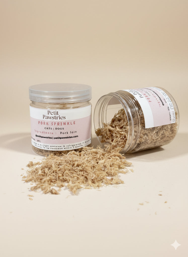 Pork sprinkles – Petit Pawstries