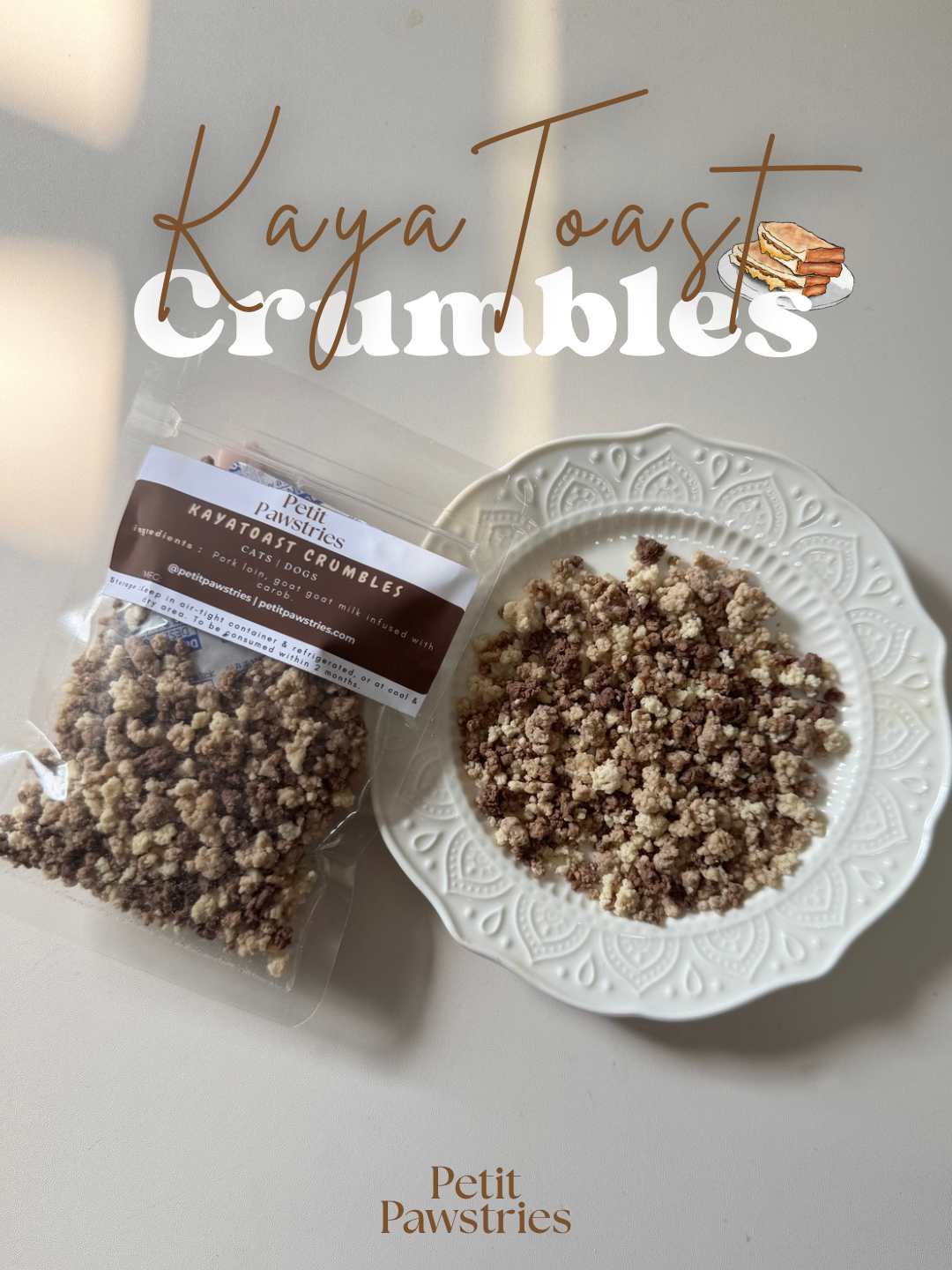 Kayatoast crumbles