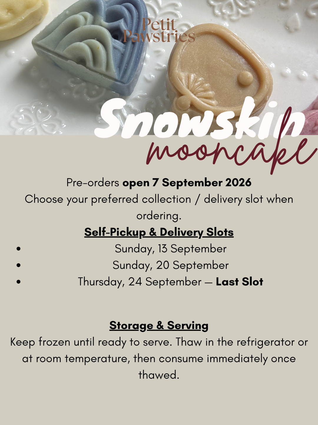 Snowskin Mooncake